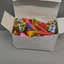 DEMOCRATIDO 50 PCS Blowouts Noisemakers: 40 Party Blower Blowouts, Colorful Birthday & New Years Party Noisemakers, Whistles & Favors