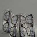 4 Pack Reading Glasses with Spring Hinges, Rectangle Readers for Women Men 1.0 1.25 1.5 1.75 2.0 to 4.0