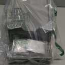 TidyFriend 2 Pack Liquid Laundry Detergent Holder Stand with Drip Tray & Rubber-Grip Feet, Stand for Laundry Room Organization and Storage, Fabric Softener Dispenser with Cup Holder (Grey)