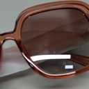 miyya Oversized Polarized Sunglasses Women, Trendy Retro Sun Glasses for Women 2025, Oversized Shades (Rose Pink/Gradient Pink)