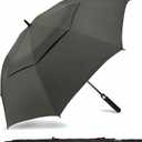 SIEPASA Golf Umbrella Large 62/68/72 Inch Automatic Open Golf Umbrella Extra Large Oversize Double Canopy Vented Umbrella Windproof Waterproof for Men and Women.