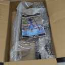 Garden Rake, 63 Inch Long Handle with 17 Tongs, Heavy Duty Metal Bow Rake for Loosening Leveling Soil, Garden Leaf Rake for Raking Leaves Grass , Weeding, Metal Yard Thatch Lawn Care Garden Tool