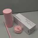 Simple Modern Insulated Tumbler with Lid and Straw | Iced Coffee Cup Reusable Stainless Steel Water Bottle Travel Mug | Gifts for Women Men Her Him | Classic Collection | 24oz | Blush