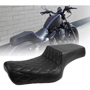 Two-Up Seat for Harley Sportster Iron XL883 XL1200 (2004-2006)&(2010-2022)