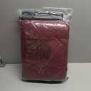 ISSUNTEX Double Protection 100% Waterproof Sofa Covers for Living Room, Reversible Couch Covers for 3 Cushion Couch Sofa, Furniture Protector Sofa Cover for Pets (X Large, Wine/Beige)