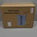 Lynnoland 21" Set of 2 Bedside lamp with USB A+C & AC Outlets, Touch Control 3-Way Dimmable Nightstand Lamps for Bedroom Living Room Office Reading, Black Shade Touch Lamps, 3000K LED Bulbs Included