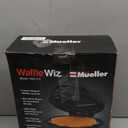 Mueller Heart 5 Waffle Maker, Waffle Iron, Adjustable Browning Control & Nonstick, Cool Touch Handle, Easy to Clean, Small Kitchen Appliances