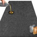 Garage Floor Mats for Under Car,6.6x8.5 FT Oil Spill Mat,Oil Absorbent Golf Cart Parking Mat,Protect Floors from Oil Drips, Spills, Stains and Splatters
