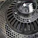 Spin360 360° Fan, Height-Adjustable Floor & Table Fan (Black), Medium