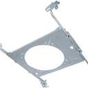 HALO HL6RSMF Mounting Frame, Silver, 6PK