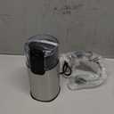 Amazon Basics Fast Electric Coffee Grinder for Home Use, Easy to Use Coffee Bean and Spice Grinder with Heavy-Duty Stainless Steel Grind Blades (Pack of 1)