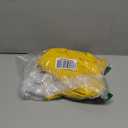 Lukovee Dog Raincoat, Adjustable Dog Rain Jacket with Clear Hooded Double Layer for Large Medium Small Dogs Puppies, Waterproof Rain Coat Poncho with Reflective Storage Pocket & Rim (Yellow, L)