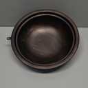 12-Inch Metal Bird Bath and Feeder for Outdoors, Deck Mounted Bird Bath with Detachable Basin, Garden Bird Bath for Balcony, Porch, and Railing, Outdoor Bird Decor, Bronze Color, Easy to Clean (Red Copper)