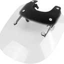 Motorcycle Windscreen Windshield Compatible with Harley Nightster 975 RH975 RH 975 2022-2024 Nighster 975 Special RH975S 2023-2024 PC Windscreen Double Bubble (Long-Black)