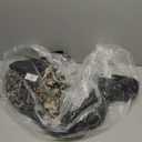 Betsy & Adam Women's Long Embroidered Halter Chiffon Gown (16, Black/Gold)