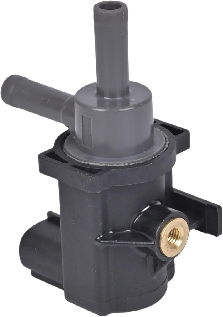 Vacuum Vapor Canister Purge Valve Solenoid Fit for 2004-2010 Toyota Corolla/Highlander/Sienna/Avalon 2005-2008 tC Vapor Canister Purge Solenoid for 2.4L 2.7L 3.3L 3.5L Replace#90910-12259