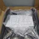 RUILALIFE 2-Tier-Vinyl-Record-Storage-Holder With Dividers, 200 LPs Albums Storage Rack Shelf, Steel Music Records Display Shelf Organizer For Book, Magazine, Files