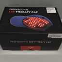 Red Light Cap, Red Light Hat for Head, 630nm 850nm 940nm Infrared Light Cap Adjustable Size, and Pulse Mode