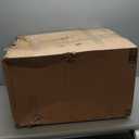 Bronze Metal Outdoor Side Table with Tempered Glass Top Set of 2  Elegant Small 16" Square Patio Table  Durable Weather-Resistant Coffee Bistro Accent End Table for Outside and Garden