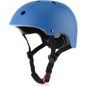 Kids Bike Helmet, Adjustable and Multi-Sport, from Toddler to Youth, 3 Sizes, Medium: 21.3" - 22.4"