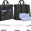 Damero Carrying Tote Bag Compatible with Apple 27" iMac Desktop Computer, Travel Storage Bag for iMac 27-inch and Other Accessories, Black, Fit for 27" IMac