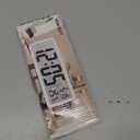 JoFomp LCD Digital Wall Clocks Battery Operated, 8.5" Modern Wall Clocks for Living Room Decor, Simple Digital Wall Clock with Temperature/Date/Time - 12/24H, Small Desk Clock for Bedroom Office (Black)