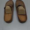 EVELLYHOOTD Lofel| Suede Clogs Slip-On Mules Wide Fit for Women Men, 41