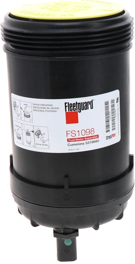 Fleetguard Fuel Water Separator - FS1098