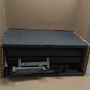 Sterilite 4 Shelf Cabinet, Heavy Duty and Easy to Assemble Plastic Storage Unit, Organize Bins in the Garage, Basement, Attic, Mudroom, Gray, 1-pack