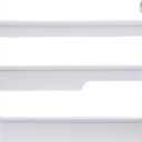 240338001 (TOP) 240337901 (MIDDLE) and 240338101 (BOTTOM) Door Shelf Bin racks Compatible with Frigidaire or Kenmore Refrigerator