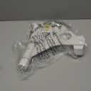 2PCS Ultra-Slim Bidet Attachment, Posterior&Feminine Wash-(Retractable Dual Nozzles), Non-Electric Bidet Attachment for Toilet Seat, Adjustable Fresh Cold Water Pressure, Stainless Steel Inlet (White)