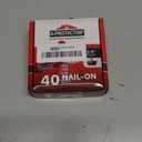 Nail-on Felt Pads X-PROTECTOR 40 PCS - 0.8" Felt Furniture Pads - Brown Chair Leg Floor Protectors - Nail in Furniture Pads for Furniture Legs - The Best Chair Pads for Hardwood Floors (20mm)!