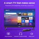 Roku Smart TV 24-Inch Select Series, 720p HD TV Roku TV with Voice Remote Flat Screen LED Television with Wi-Fi for Streaming Live Local News, Sports, Family Entertainment