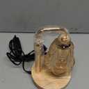 Candle Warmer Lamp with Timer and Dimmer, Electric Wax Warmers for Scented Candles with 5 Brightness Settings, Anti-Glare Lamp with Adjustable Height, Home Decor, Gift for Christmas, Birthday (Champagne)