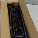 MIAOLI Over the Door Pantry Organizers and Storage, 6-Tier Spice Rack, Home & Kitchen Storage Shelves for Cabinet, Large Capacity Hanging Seasoning Organizer, Laundry Room Organization, Black