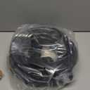 Kanayu 25FT 50Amp 6AWG Welder Extension Cord Compatible with NEMA 6-50P to 6-50R Power Extension for Welding Machines 50A 250Volt 3-Prong 6 Gauge Heavy Duty Welding Cable, ETL Listed (Black)