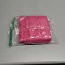 GLAMBURG Ultra Soft 3 Pack Cotton Towel Set, Contains a Bath Towel 28x55 inch, a Hand Towel 16x24 inch & a Wash Coth 12x12 inch, Ideal Everyday use, Compact & Lightweight - Hot Pink