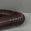 Camco RhinoFLEX 15-Ft RV Sewer Hose Kit - Features Clear Elbow Fitting w/Removable 4-in-1 Adapter - Connects to 3 Slip or 3/3.5/4 NPT Threaded Sewer Connection (39770)