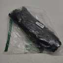 SONGZIMING Non-Slip Pebble Bathtub Mat Black 16 W x 35 L Inches (for Smooth/Non-Textured Tubs Only) Safe Shower Mat with Drain Holes, Suction Cups for Bathroom