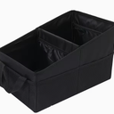 Black Foldable Trunk Organizer, Oxford Fabric, Universal SUV and Sedan Storage Box, Large Capacity Portable Luggage Organizer for Easy Car Organization