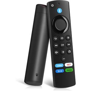 Remote Replacement Voice Control Compatible with All FireSeries, for Fire Smart TV Stick 4K/Lite/4K Max/HD, for Firestick Cube(3rd/2nd Gen), for Insignia,Pioneer Smart TV Green hulu Button