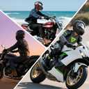 DOT Approved Modular Flip-Up Dual Visor Motorcycle Full Face Helmet for Adults Men & Women with 2 Removable Visors (1 Clear + 1 Tinted)Suitable for Powersports, Bike & Motocross Rides
