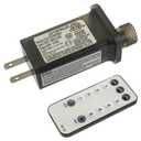 24V 6W 8 Mode LED Controller with Memory Function and IR Remote Control Low Voltage Transformer for Holiday String Lights,not Fit for 8 Mode with Control Box and 1 Mode String Light(1 pcs)