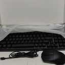 Redragon S156 Wireless Gaming Keyboard and Mouse with Tri-Mode, Mechanical Feel Keyboard and Up to 10000 DPI 61G Ultra-Light Gaming Mouse,RGB Backlit,4 Macro Keys,Long Battery Life for PC/MAC