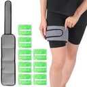 Reusable Knee Ice Packs for Injuries - Multi-Use Gel Ice Pack Wrap with 8 Gel Packs | Hot and Cold Pack - Knee, Elbow, Ankle, Neck, Reusable Ice Packs for Injuries 