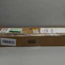 5 ft. Unlit Slim Pencil Artificial Christmas Tree with Metal Stand White