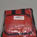 Desing Wish Portable Drinks Tote Bag for 6 PCS Beverage Cans/Bottles, Neoprene Insulated Drinks Can Bottle Carrier Tote Beverages Cans Cooler Bag Holder for Camping, Picnic, Party (Red)