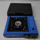 Vivicreate 7000 BTU Portable Butane Gas Stove for Camping Cooking Outdoor, Lightweight Portable Stove Burner with Auto Ignition, Estufa de Gas Porttil para Camping al Aire LibreBlue