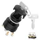 Ignition Key Switch for Club Car DS 1996-up Gas Golf Cart OEM# 101826301 4-pin