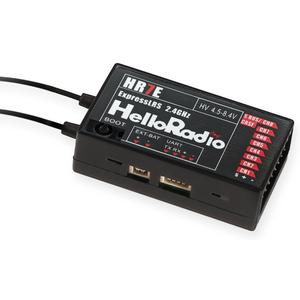 HelloRadio 8CH ELRS PWM Receiver 2.4GHz HR7E ExpressLRS Receiver Module for FPV Fixed Wing RC Airplane Car Boat Vehicles